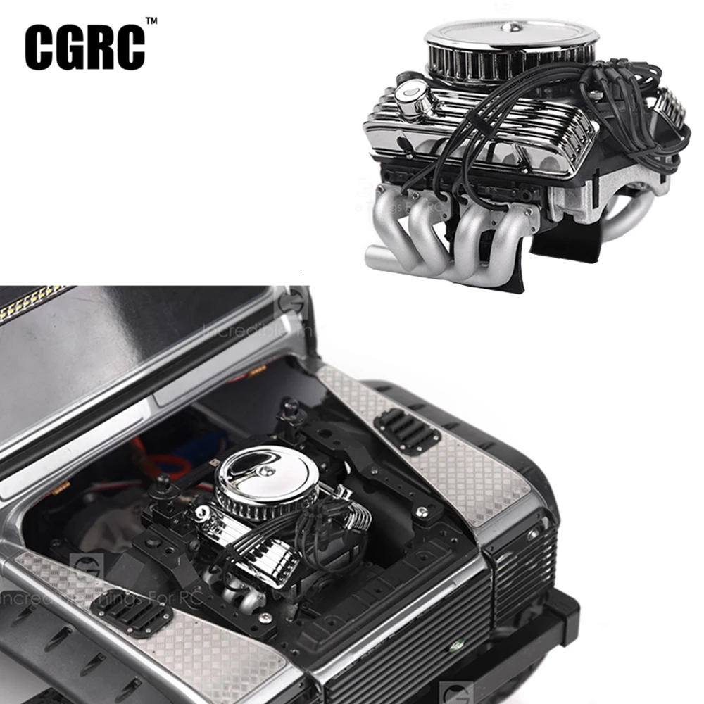 Model Kit Engine V8 - Classic V8 F82 Simulated Engine Motor