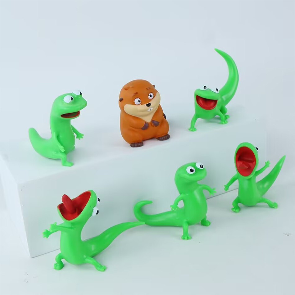 Green Lizard TOM Hoppers Anime - Model Kit Lizard review and price