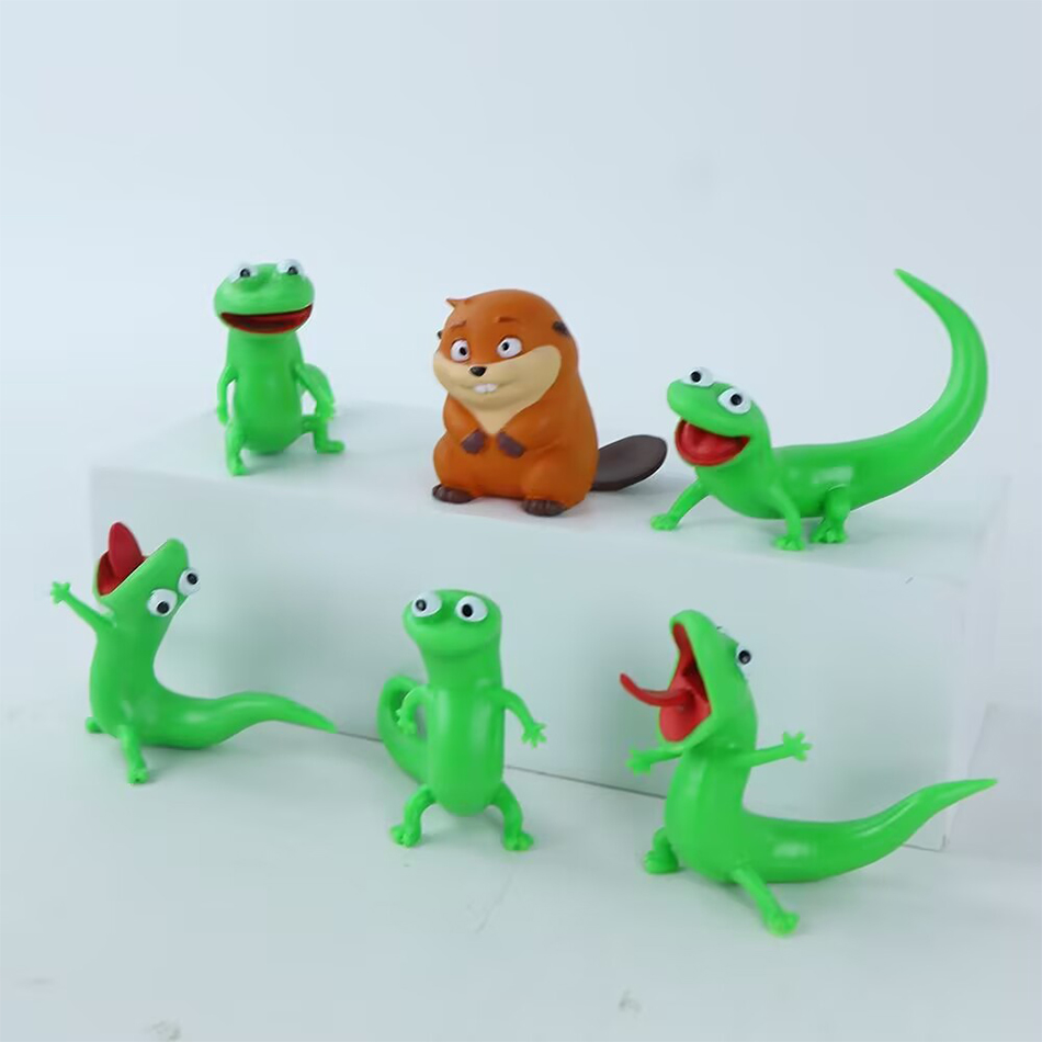 Green Lizard TOM Hoppers Anime - Model Kit Lizard review and price