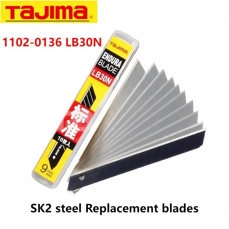 TAJIMA LB30N 10-Piece 9mm SK2  - Hobby Knife Blade review and price