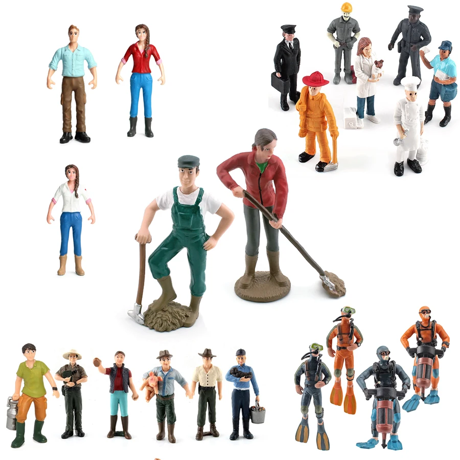 Blue Collar Female Farmer Dive - Model Kit Judge review and price