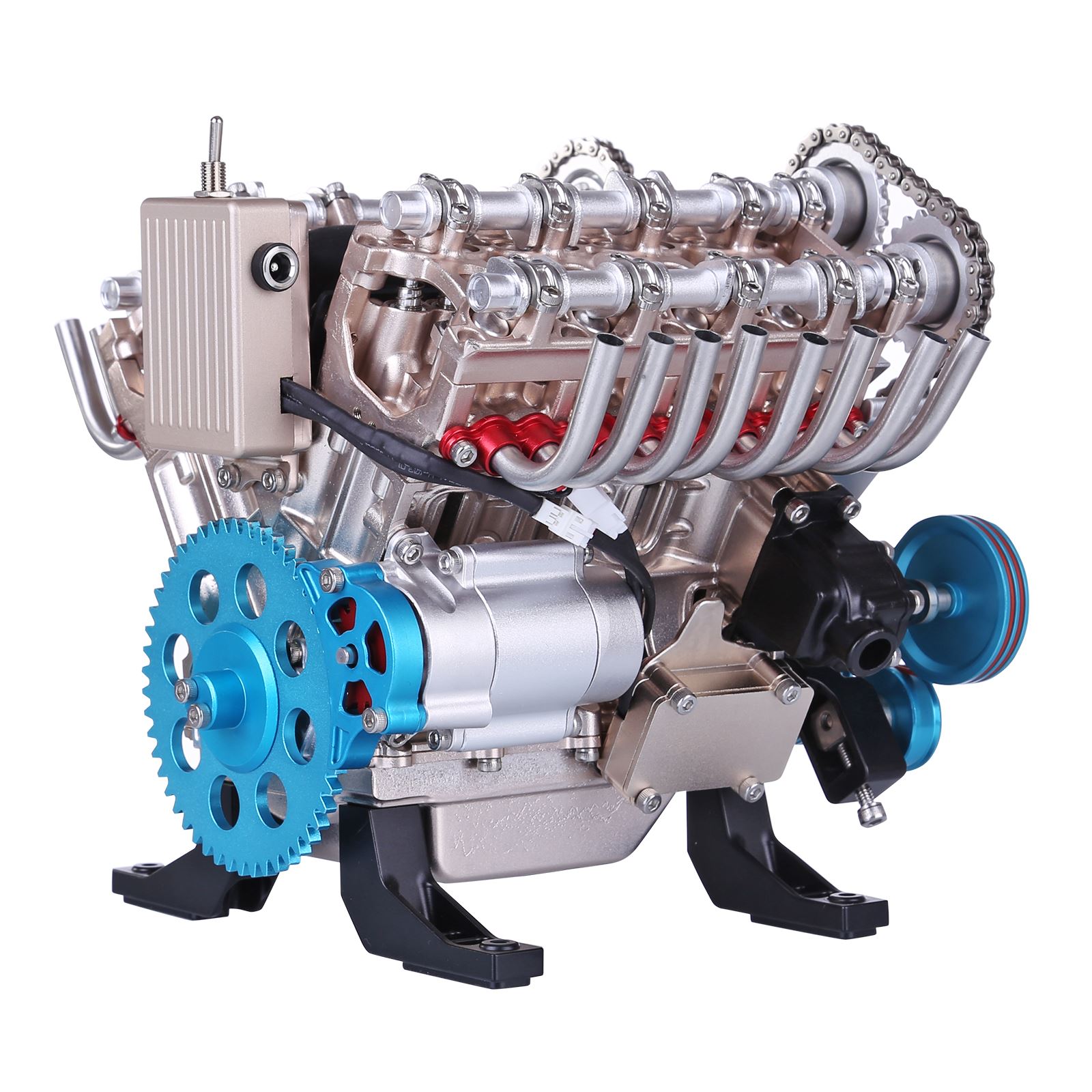 500+Pcs DIY V8 Engine Model Me - Model Kit Engine V8 review and price