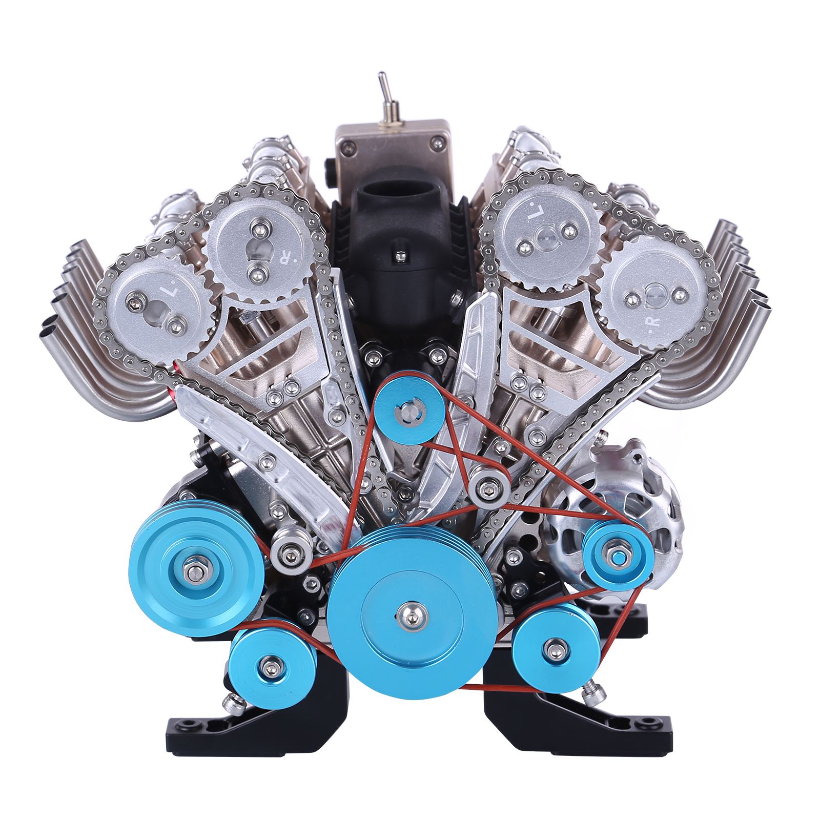 500+Pcs DIY V8 Engine Model Me - Model Kit Engine V8 review and price