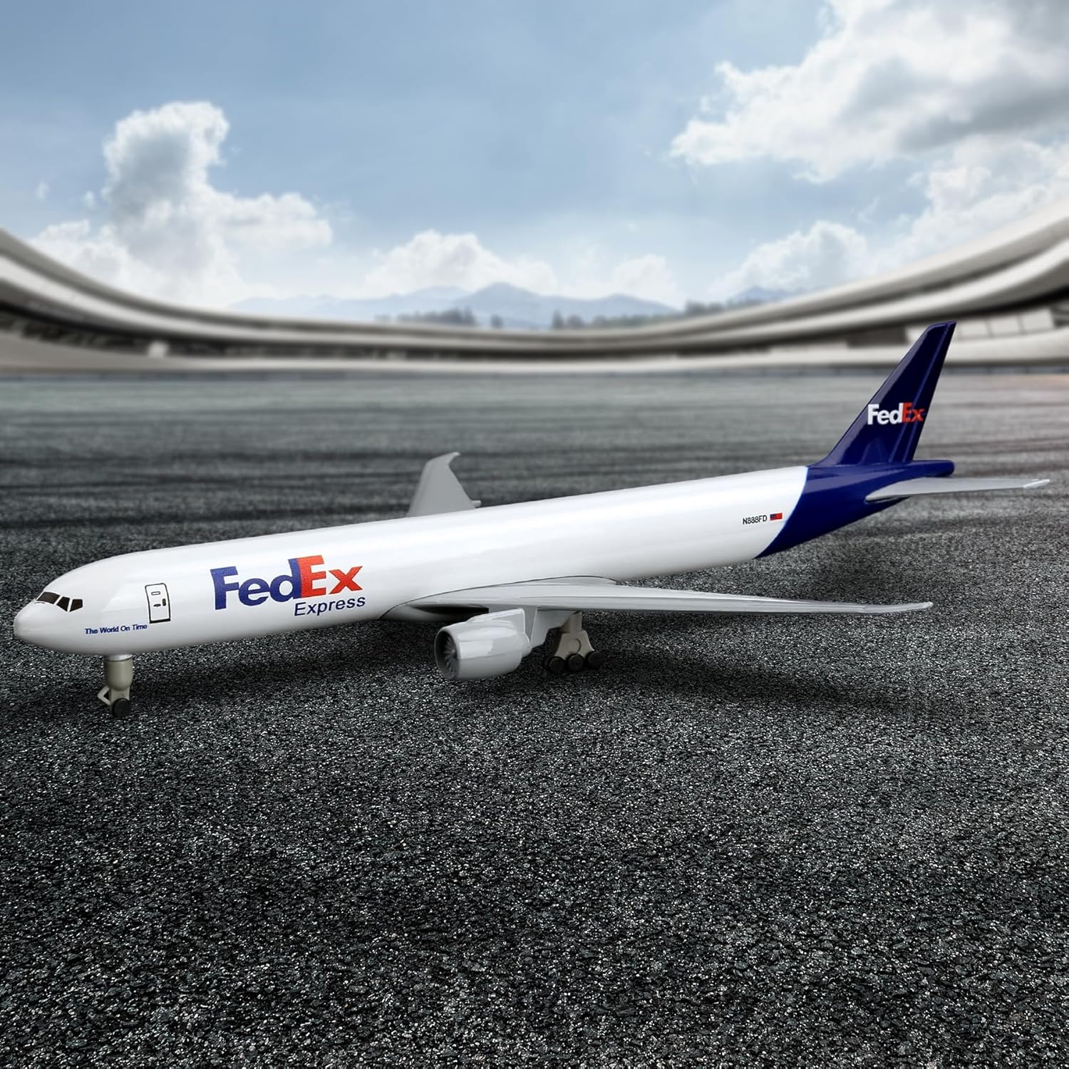 20cm Fedex B777 Airplane Model - Model Kit Planes review and price