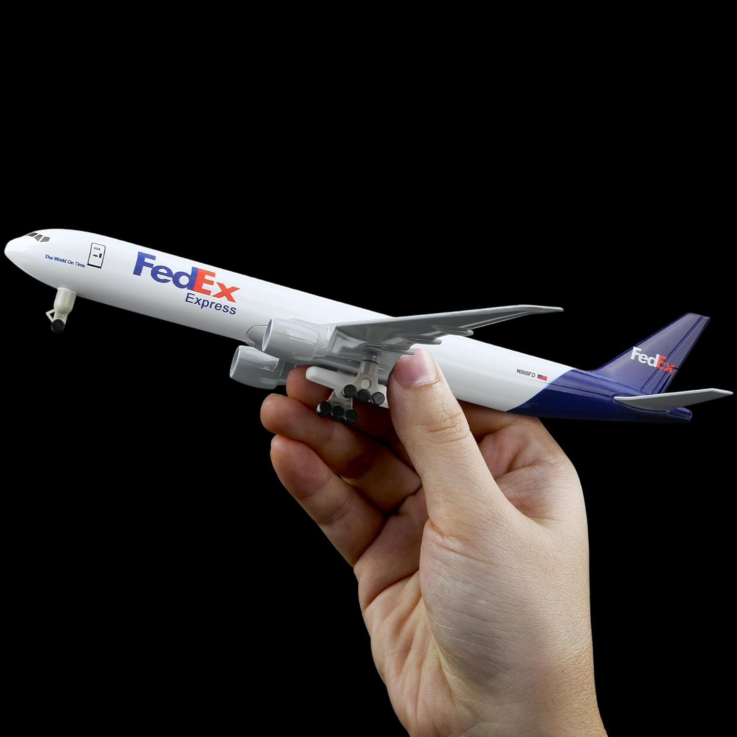 20cm Fedex B777 Airplane Model - Model Kit Planes review and price