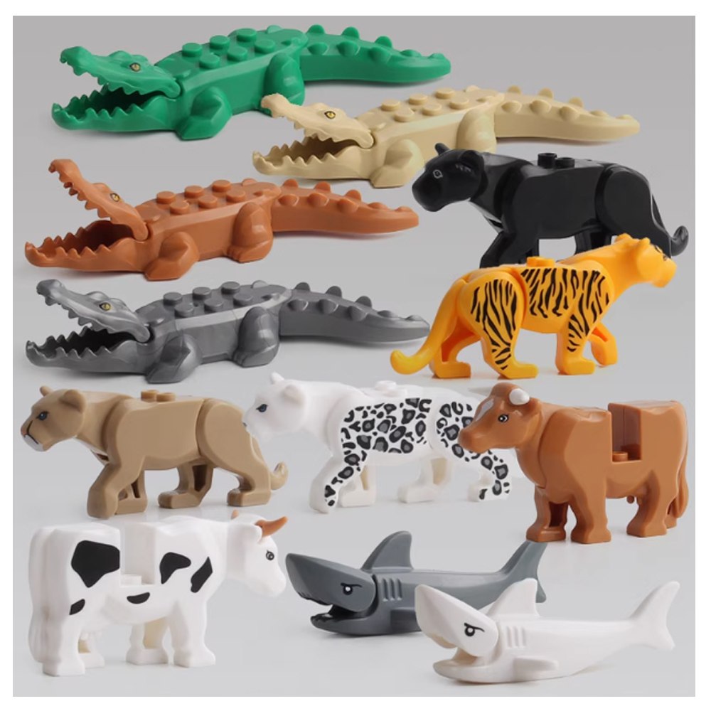 MOC City Animal Building Block - Model Kit Lizard review and price