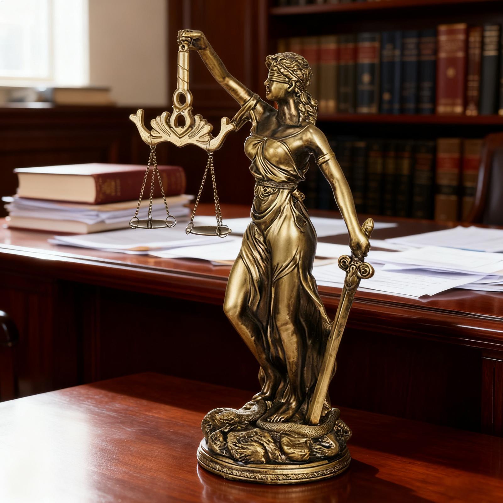 Lady Justice Statue Figurine S - Model Kit Judge review and price