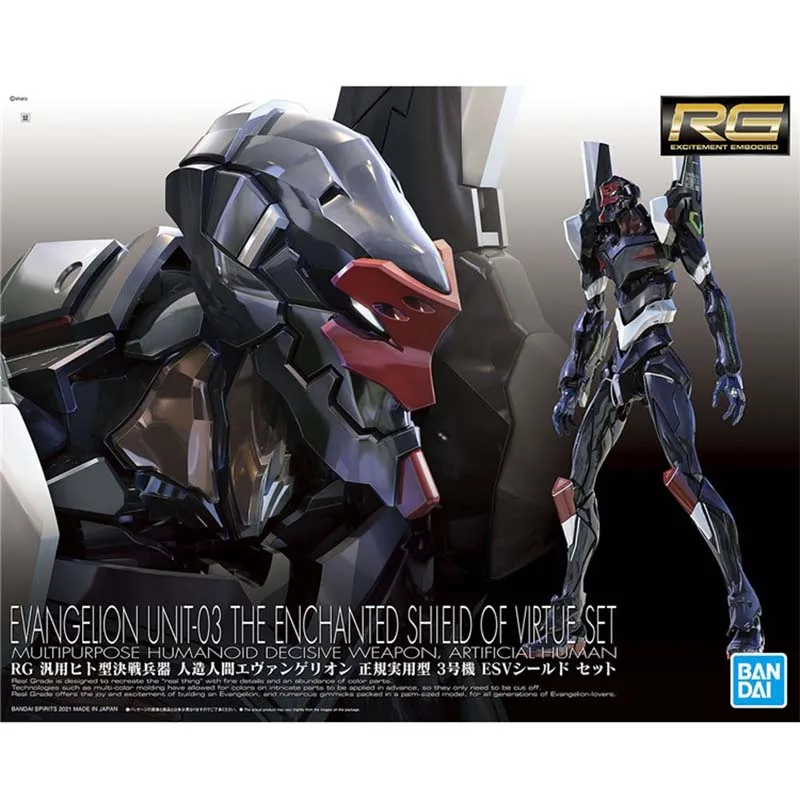 Bandai Evangelion Model Kit RG - Model Kit Eva 02 review and price