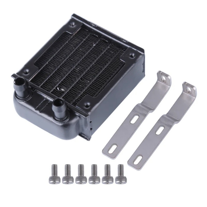TOYAN Radiator Kit Water Tank  - Model Kit Engine V8 review and price