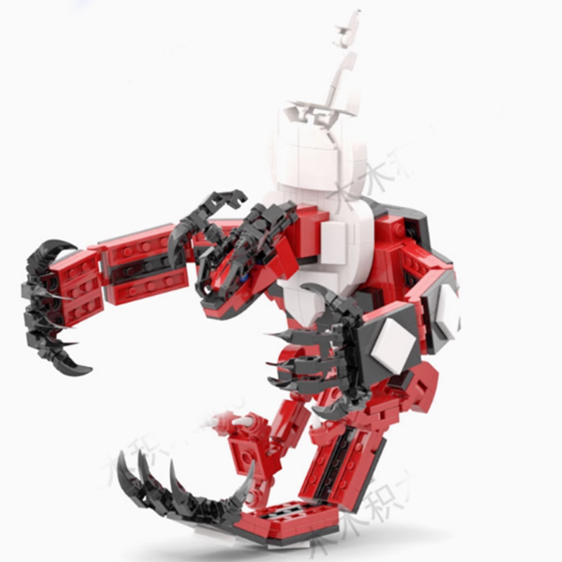 MOC Anime Figure Building Bloc - Model Kit Yveltal review and price