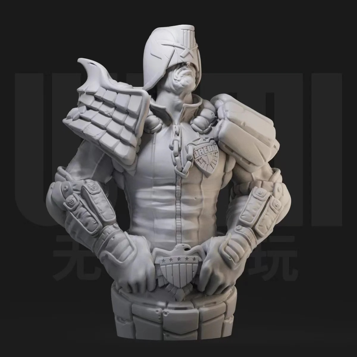 1/10 100mm High Resin Figure M - Model Kit Judge review and price